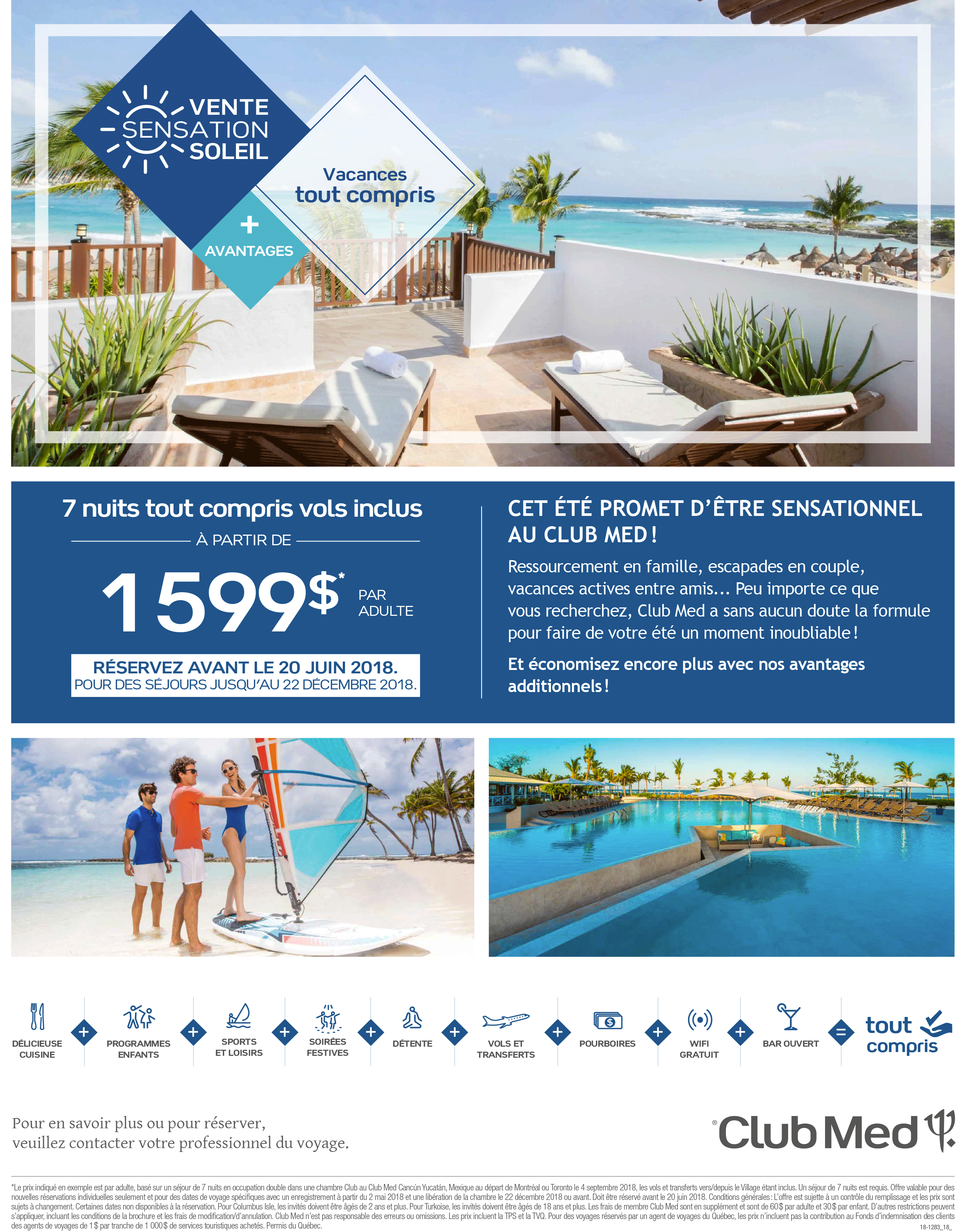 Club Med Forfaits famille tout inclus Voyagessuperprix