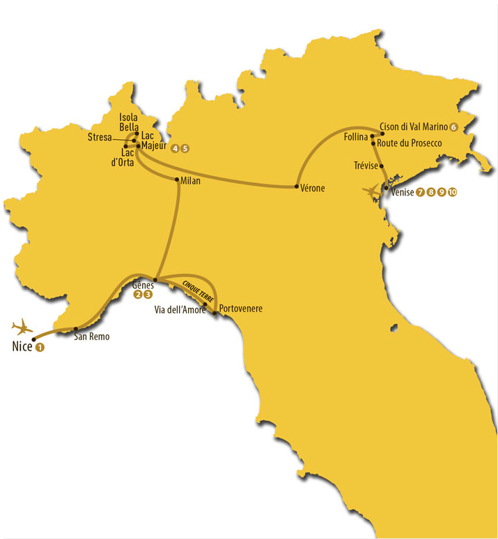 Circuits Circuit Italie, Les Cinque Terre & l'Île d'Elbe Voyages Rive  Gauche - avril 2024 - Voyages Rive Gauche